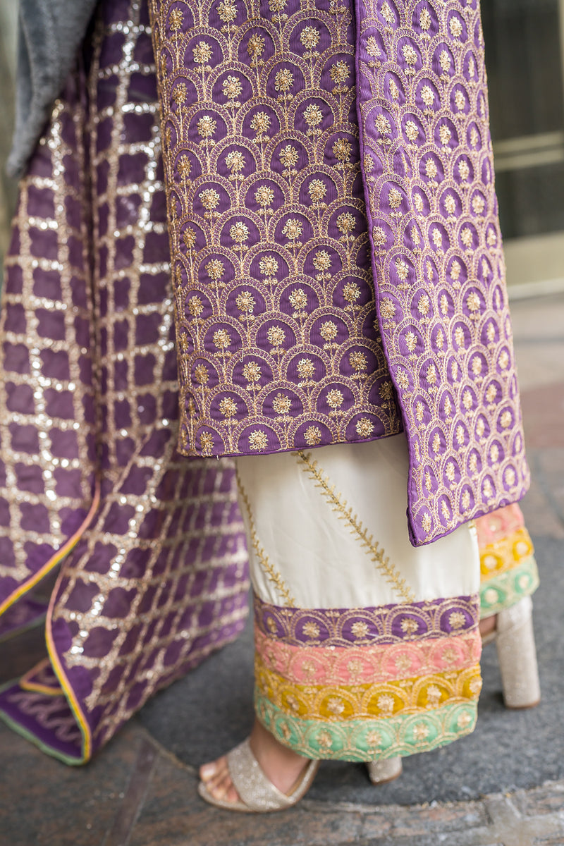 Neena 3 Piece Stitched Suit
