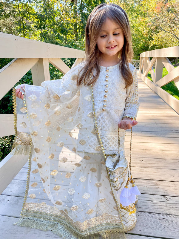 Eloise Kids 3 Piece Stitched Suit (Bag Sold Separately) Ready to Ship