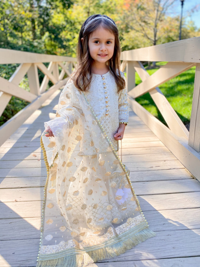 Eloise Kids 3 Piece Stitched Suit (Bag Sold Separately) Ready to Ship