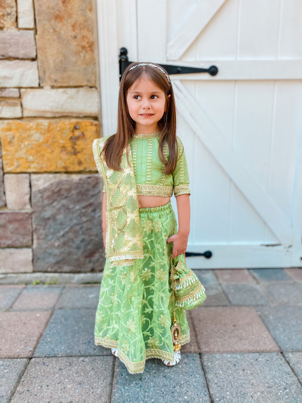 Amalia Kids 3 Piece Stitched Suit (Bag Sold Separately)