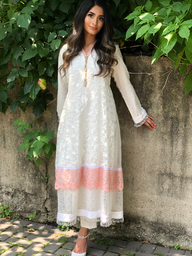Celia 3 Piece Stitched Suit