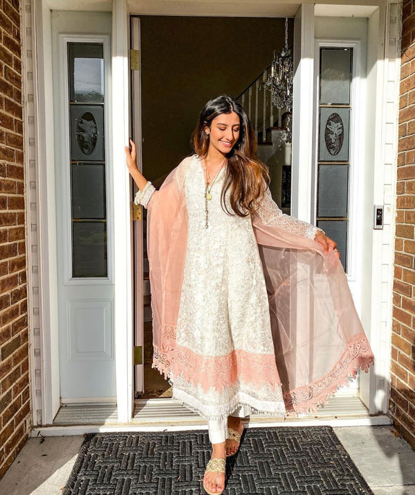 Celia 3 Piece Stitched Suit