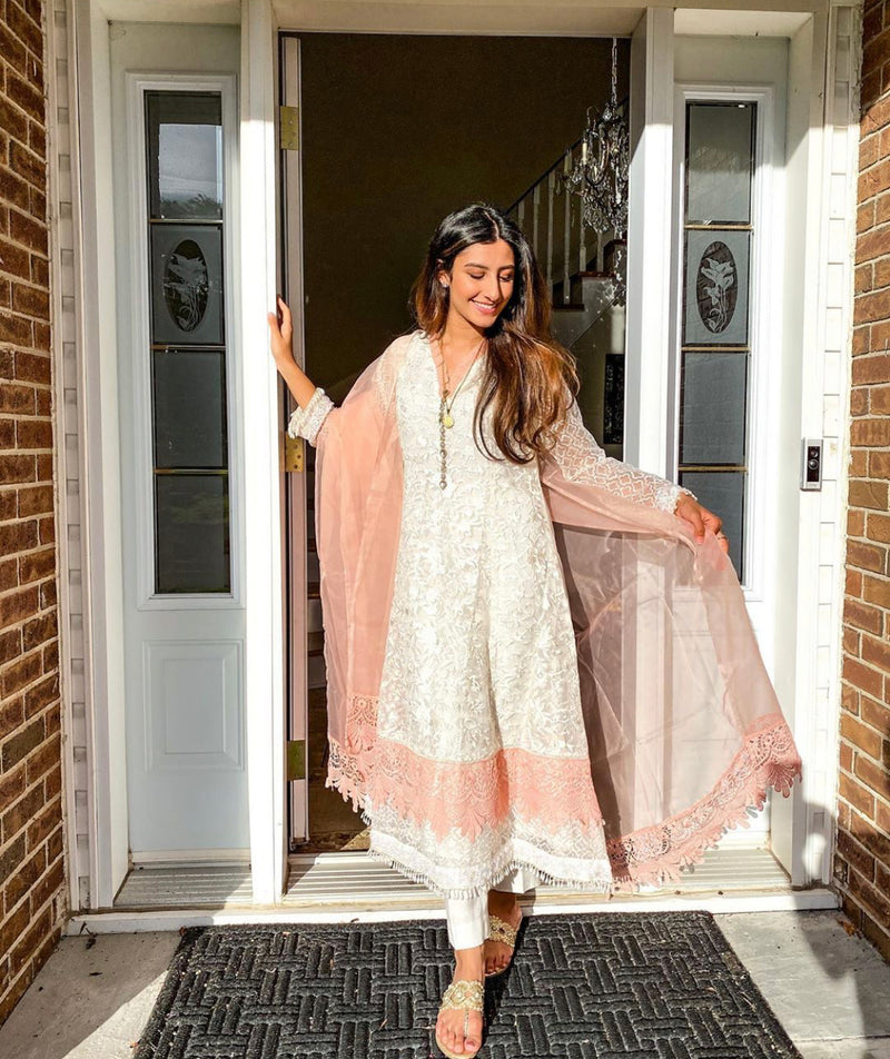 Celia 3 Piece Stitched Suit
