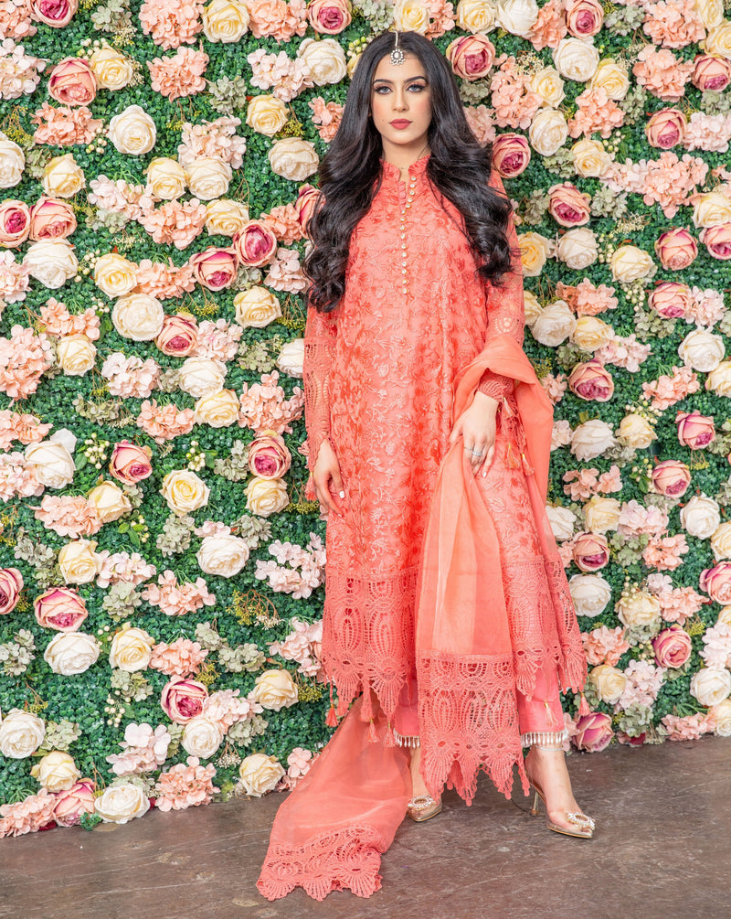 Elisa 3 Piece Stitched Suit