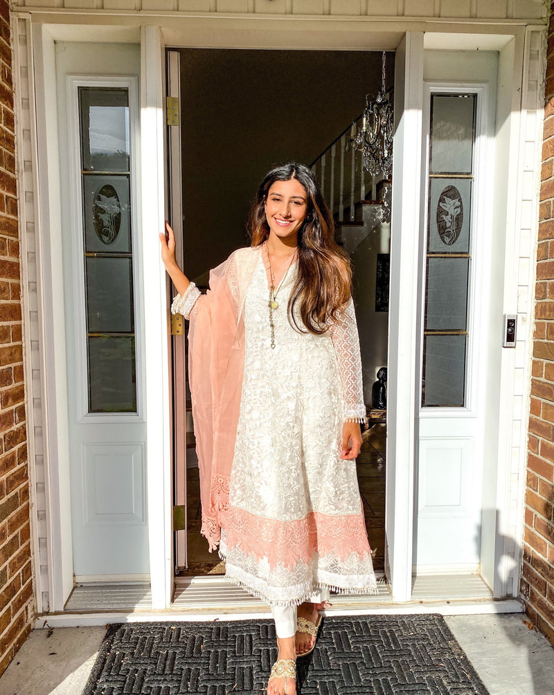 Celia 3 Piece Stitched Suit