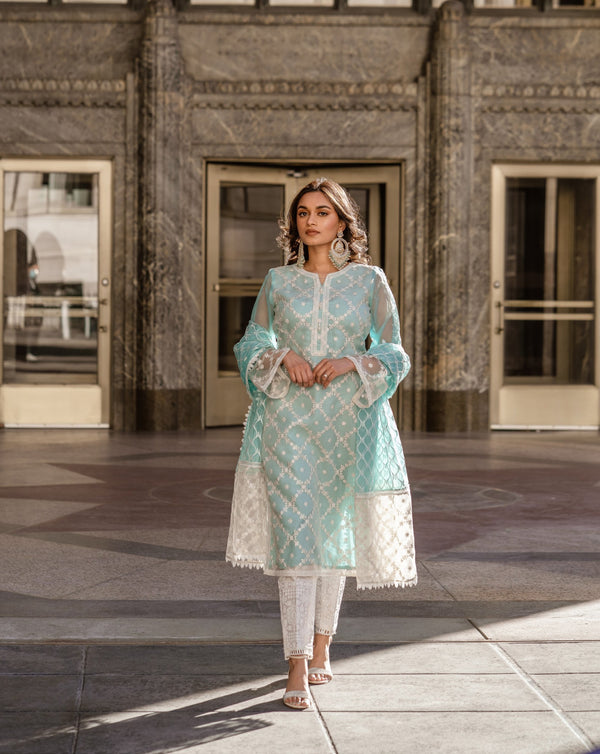 Haya 3 Piece Stitched Suit