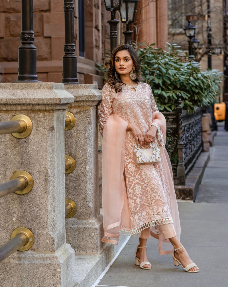 Pippa 3 Piece Stitched Suit