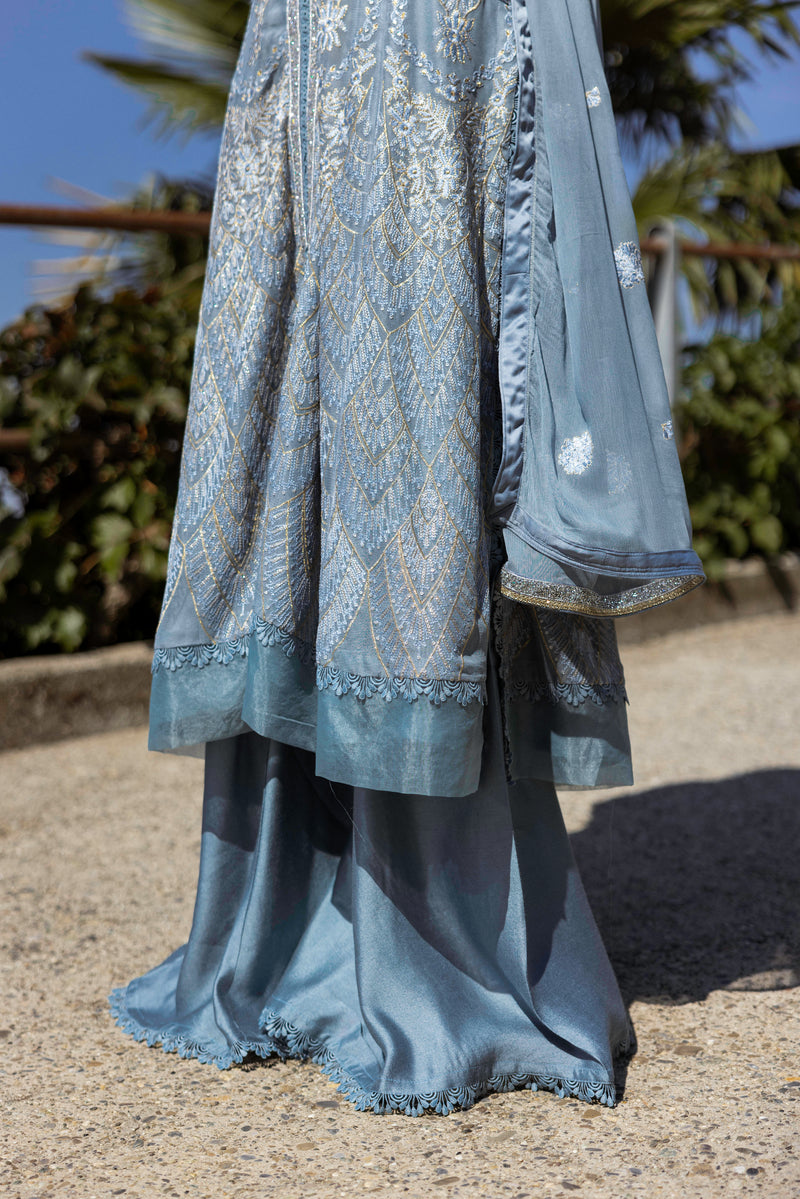 Tara 3 Piece Stitched Suit