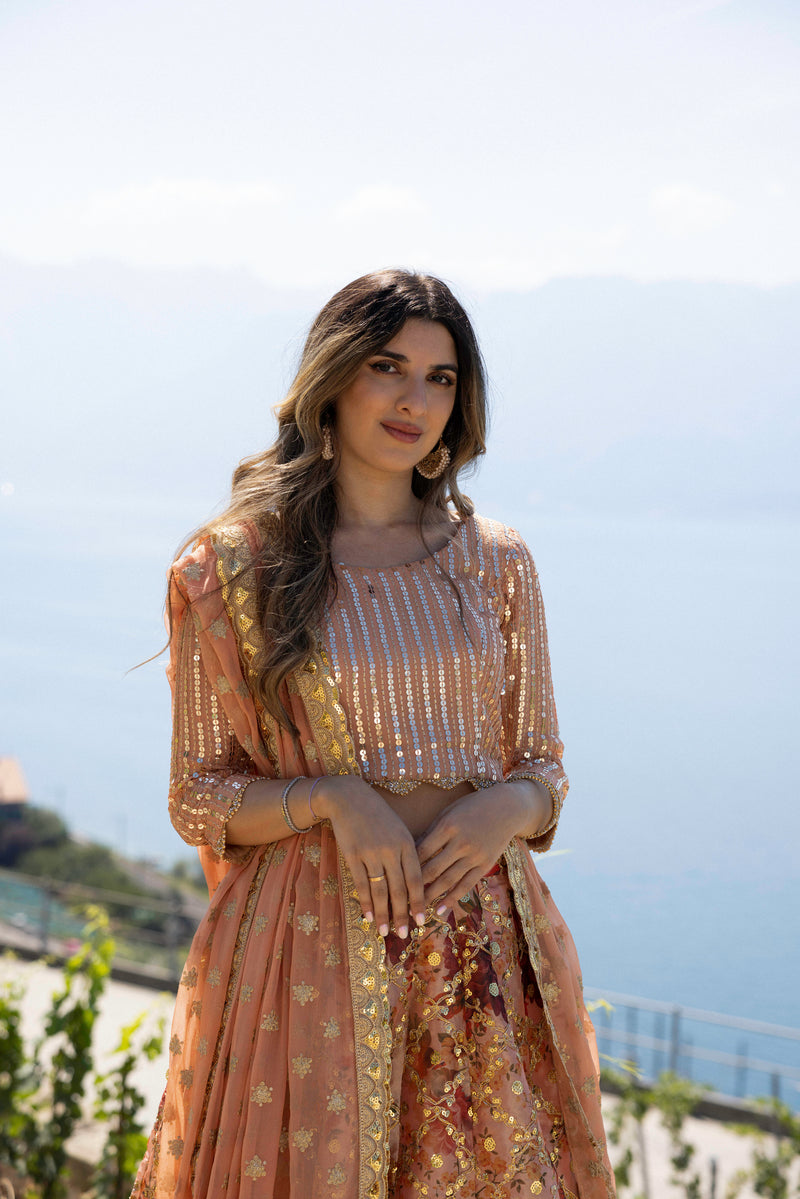 Menahel 3 Piece Stitched Suit