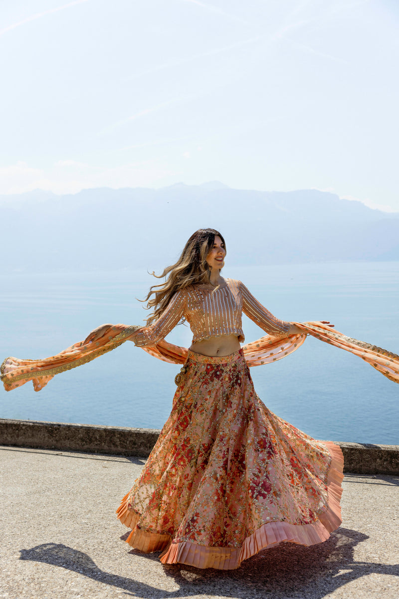 Menahel 3 Piece Stitched Suit